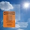 Signmission Interrupting Utility Power Automatically OSHA Warning Sign, Plastic, 10in W x 14in L, 2PK OS-2PACK-WS-P-1014-V-13264 - alternate 5